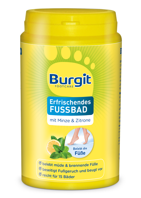 Erfrischendes Fußbad