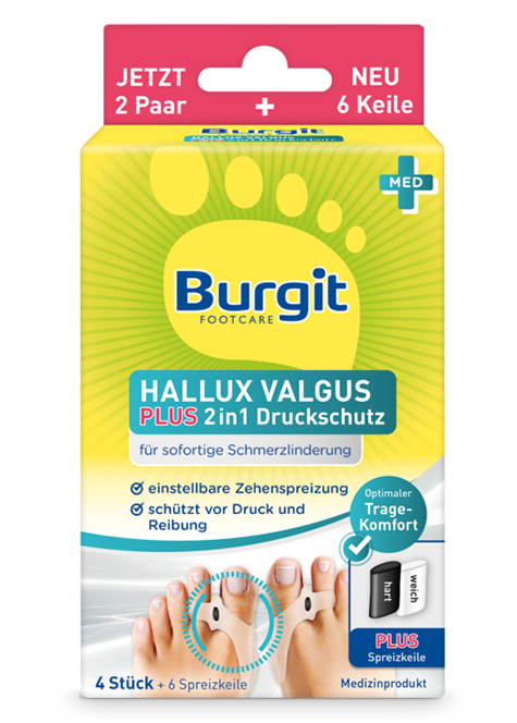 Hallux-Valgus Plus 2in1 Druckschutz