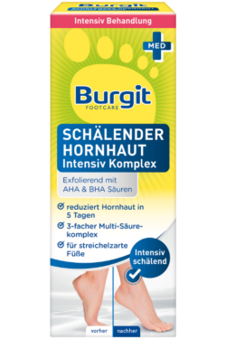 Schälender Hornhaut Intensiv Komplex